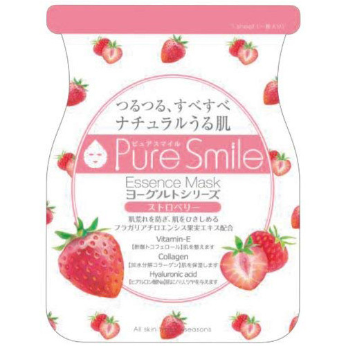Puresmile Essence Mask  Strawberry Yogurt