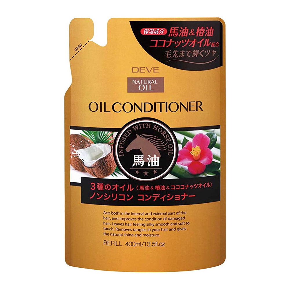 Kumano Deve 3 Natural Oils Conditioner Refill