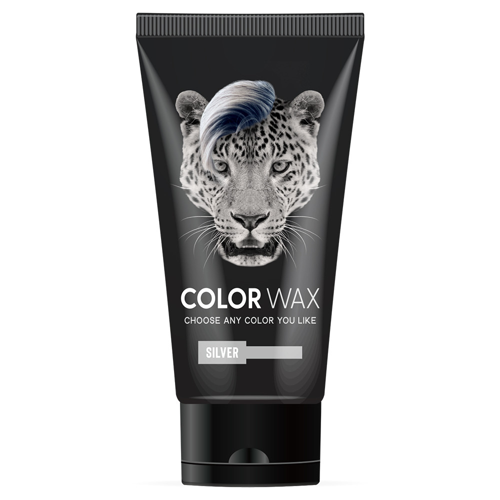 Make Hair Color Wax Silver 40g